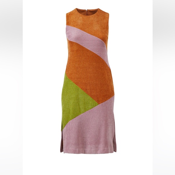 Ribbed Colorblock dress - Picture 1 of 2